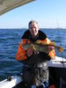 Ian holding a nice spring codling