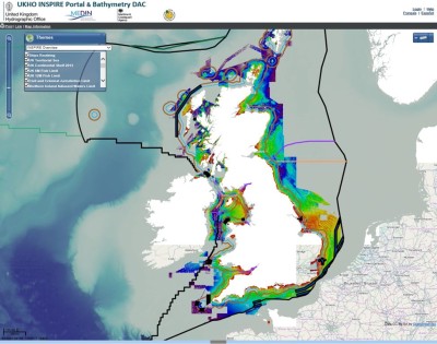 UKHO Inspire Portal Homepage