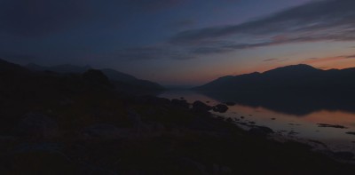 Dusk on Loch Etive