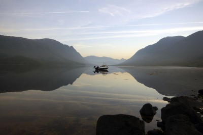 Mirror calm Etive sunrise