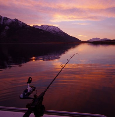 Chilly evening on Loch Leven