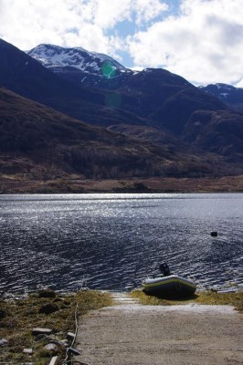 SIB on upper Loch Leven