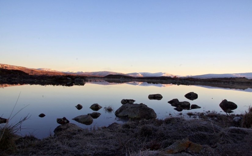 Early morning on Rannoch Moor