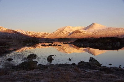 Towards Black Mount from Rannoch Moor