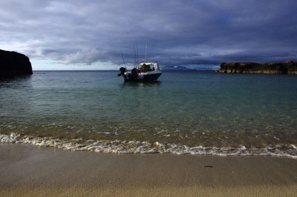 The beach at Port Langamull, near Caliach Point, Mull