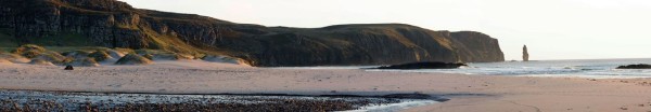 Camping at Sandwood Bay