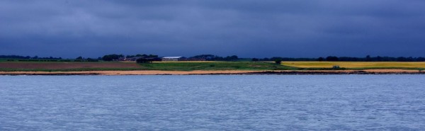 An ominous sky near St Andrews