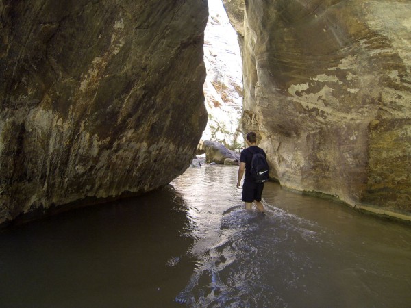 Wading Zion Narrows