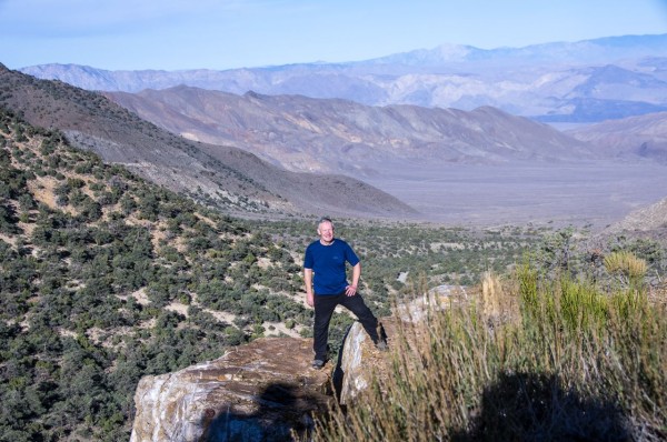 On the trail to Wild Rose Peak