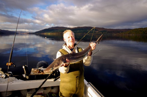 A double figure fish from near Salen, Loch Sunart