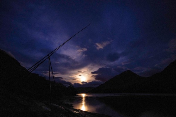 Moonrise, looking towards Kinlochleven