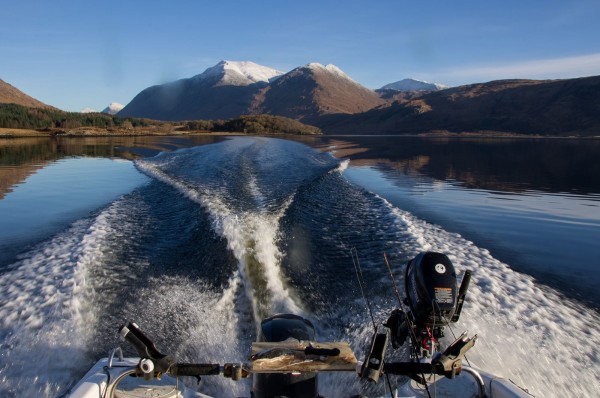 A beautiful day afloat on Loch Etive