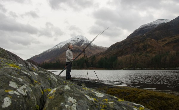 Fishing Loch Leven in December