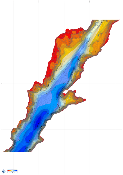 Etive Charts - Reefmaster generated chart of Loch Etive (roughly Cadderlie to Kinglass area) using UKHO survey data (12 MB download)