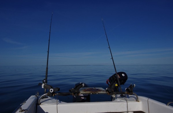 Perfection. Blue sky, blue sea. In Scotland :-)