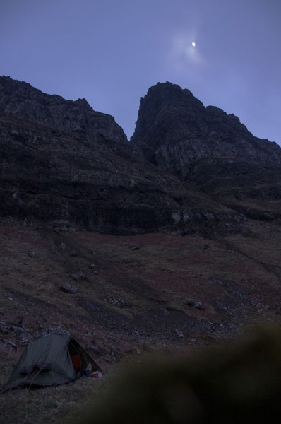 Nightfall, Ardmeanach Wilderness, Mull