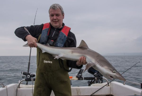 The only decent tope from Port William this trip - a 25lber for Ian