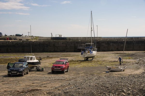 Waiting for the tide to rise a little at Port William