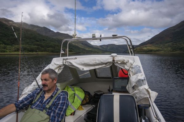 A warm afternoon afloat on Loch Leven had us both getting a little sleepy