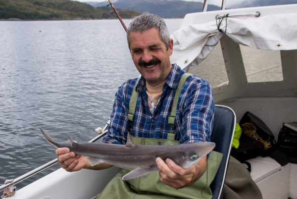 Not great - a typical sized spurdog for this trip on Loch Sunart