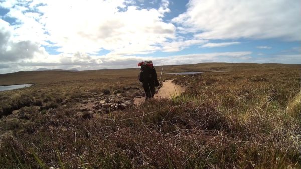 Trail into Sandwood from Blairmore