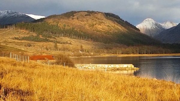 The pier at Glen Etive, a well photographed location!