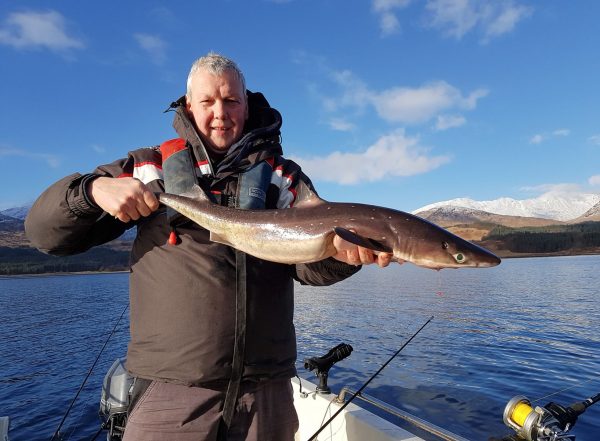 Ian with a fine Etive spurdog