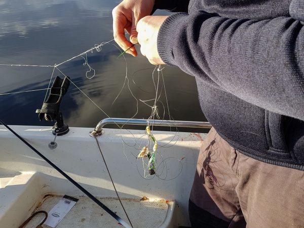 Tangles - the less glamorous side of fishing!