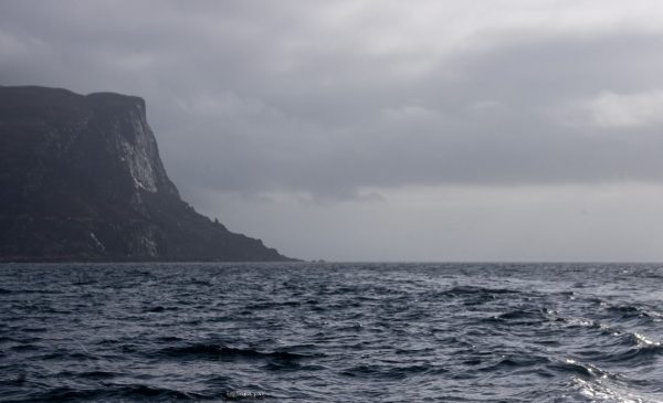 Chilly March day afloat on Loch Buie, Isle of Mull