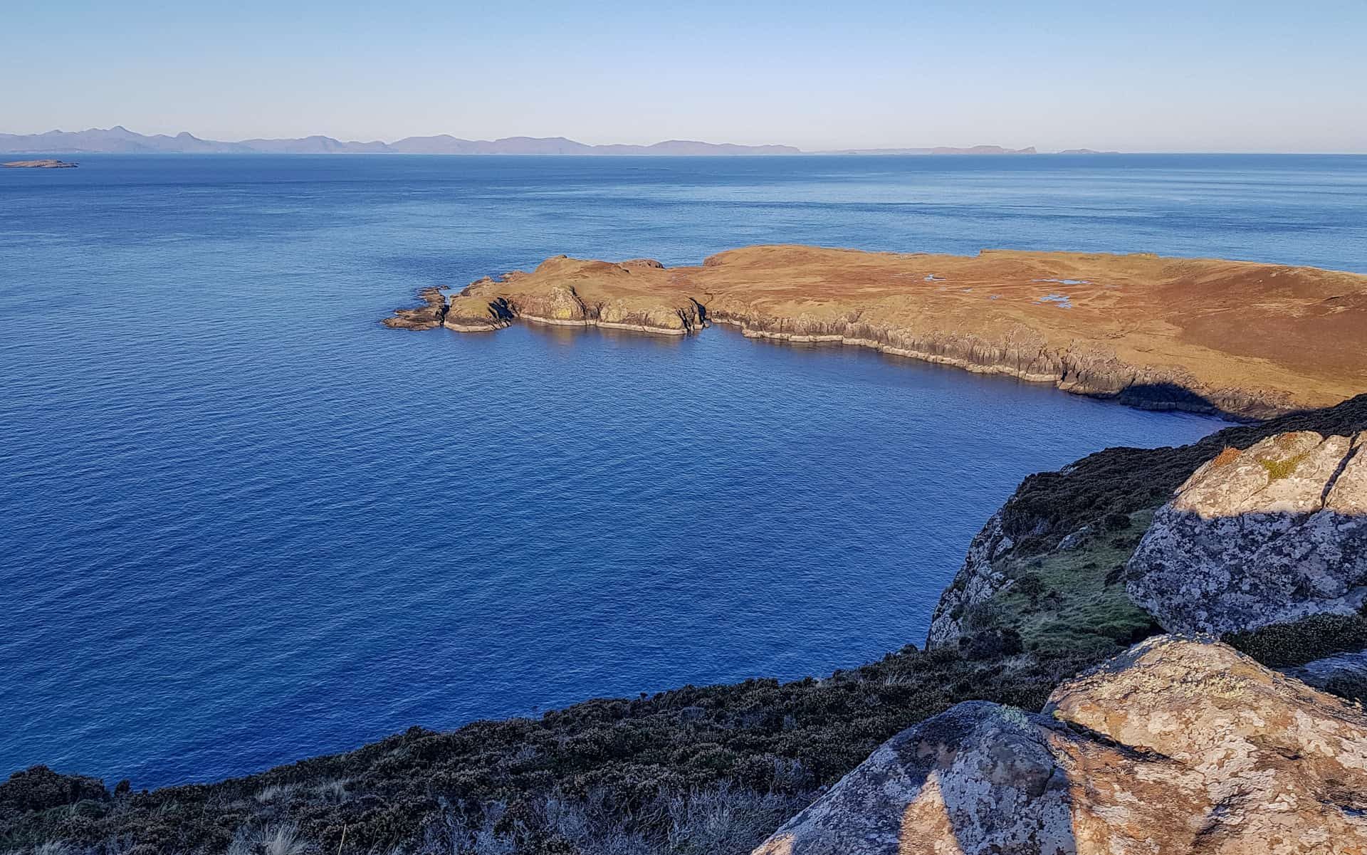 The northernmost tip of Skye, Rubha Hunish