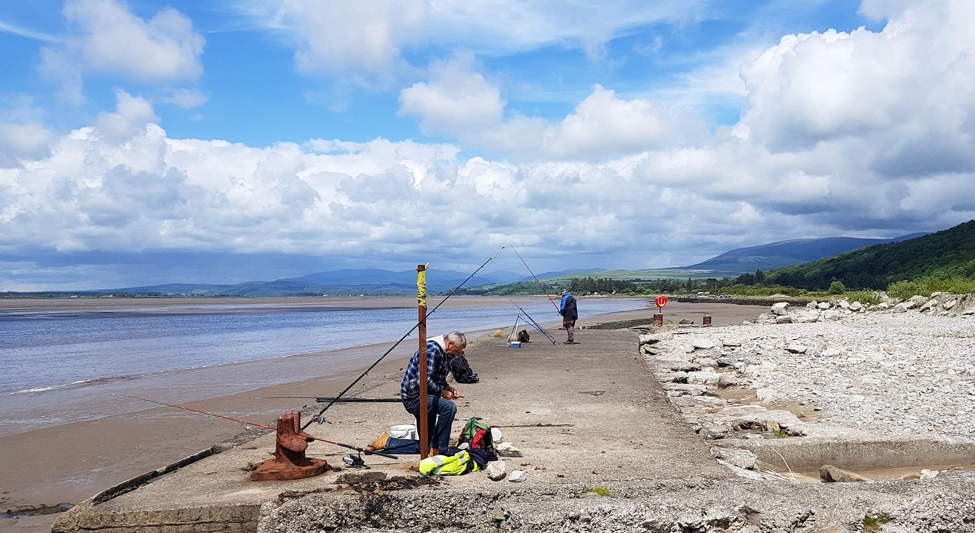 Carsluith pier, River Cree, Galloway.