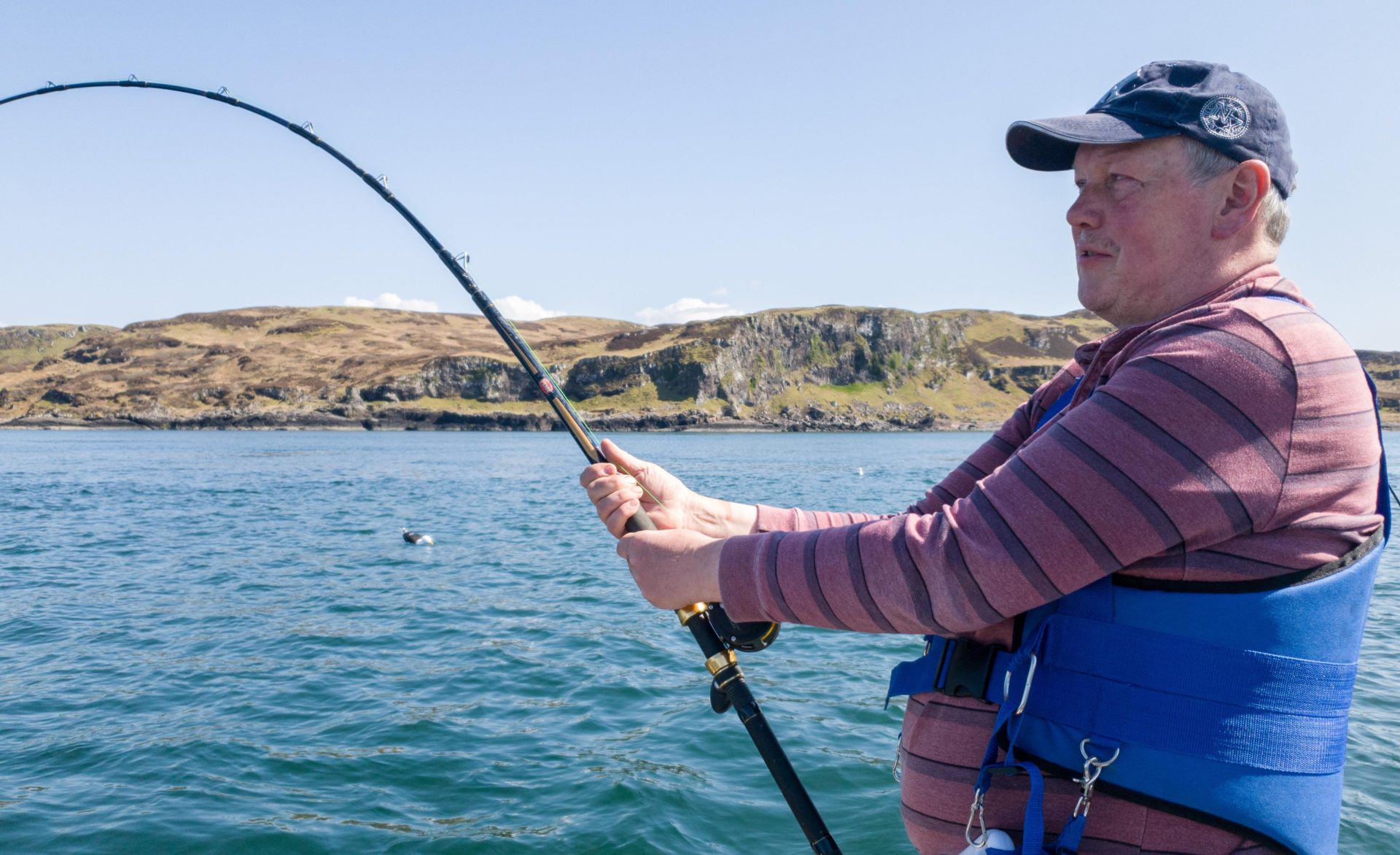 A common skate hooked off Kerrera, Oban, 2021