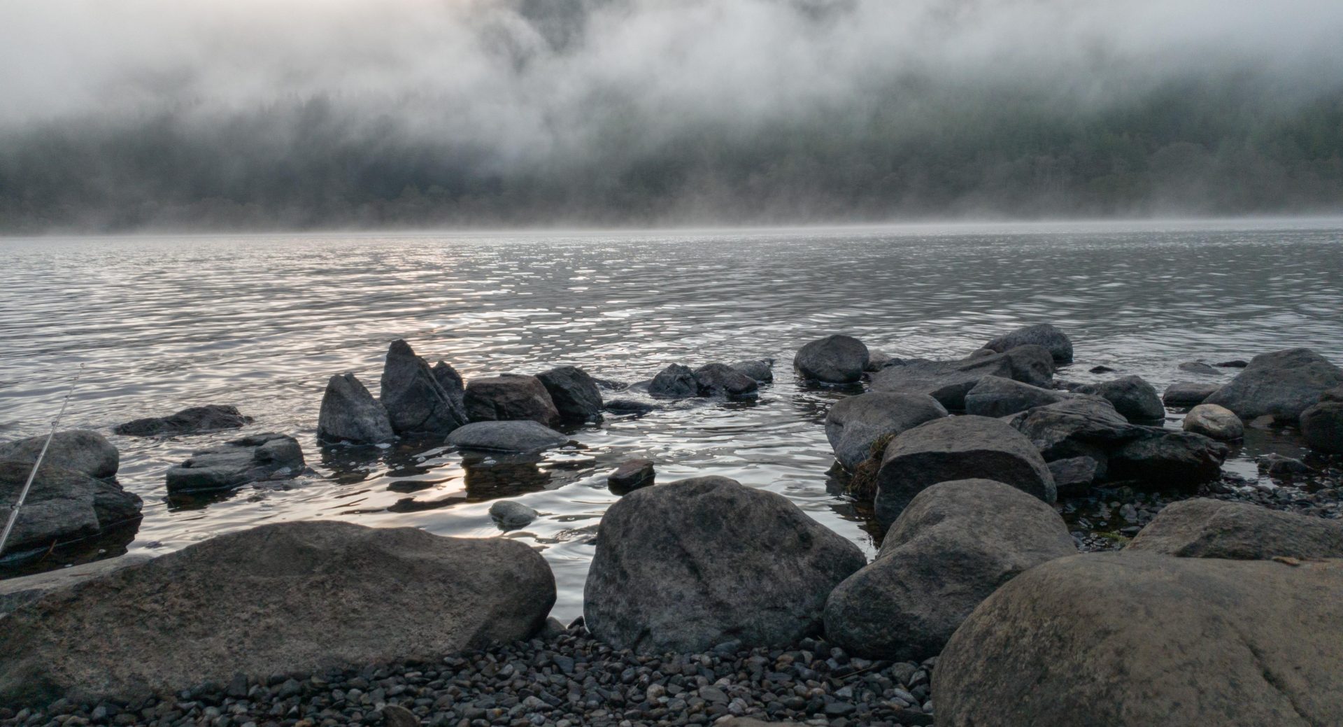 An icy cold start on Loch Lubnaig